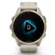 Смарт часы Garmin Fenix 8 43mm AMOLED Sapphire Soft Gold with Limestone Leather Band (010-02903-40)