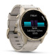 Смарт годинник Garmin Fenix 8 43mm AMOLED Sapphire Soft Gold with Limestone Leather Band (010-02903-40)