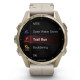 Смарт годинник Garmin Fenix 8 43mm AMOLED Sapphire Soft Gold with Limestone Leather Band (010-02903-40)