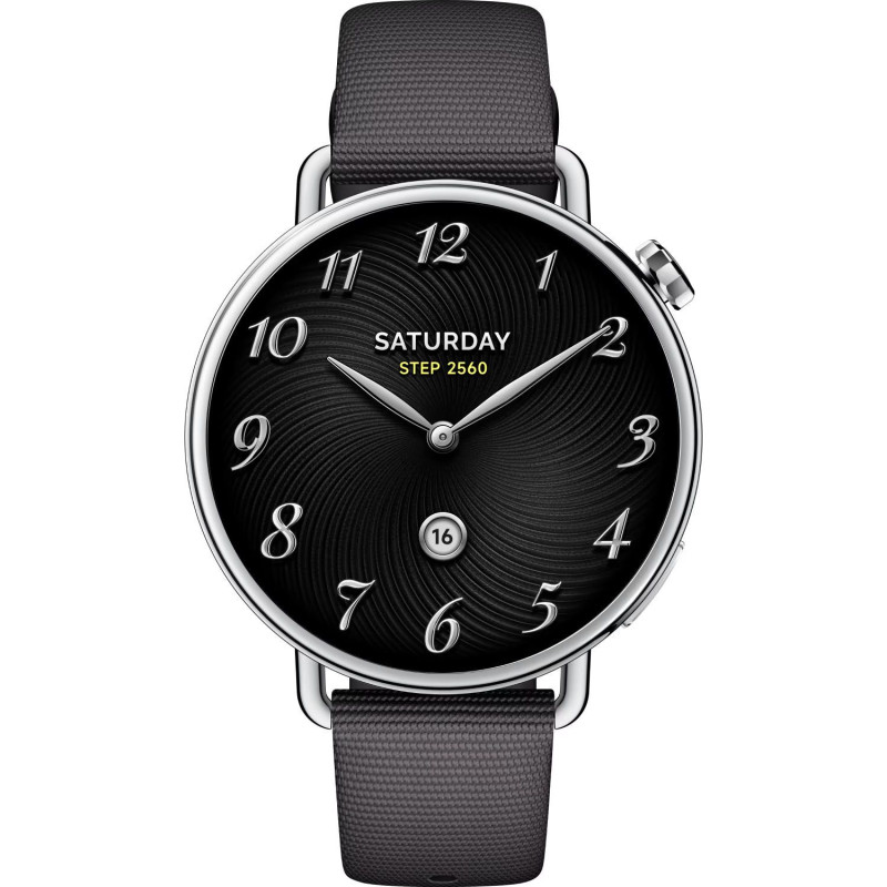 Смарт годинник Xiaomi Watch S4 41mm Fluororubber Strap Black (BHR07VRGL)