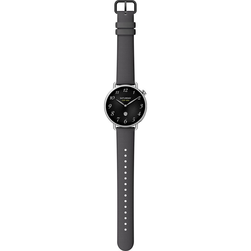 Смарт годинник Xiaomi Watch S4 41mm Fluororubber Strap Black (BHR07VRGL)