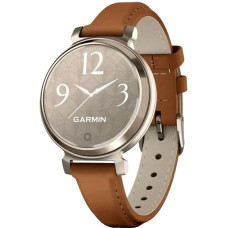 Смарт часы Garmin Lily 2 Classic Cream Gold with Tan Leather Band (010-02839-02/60)