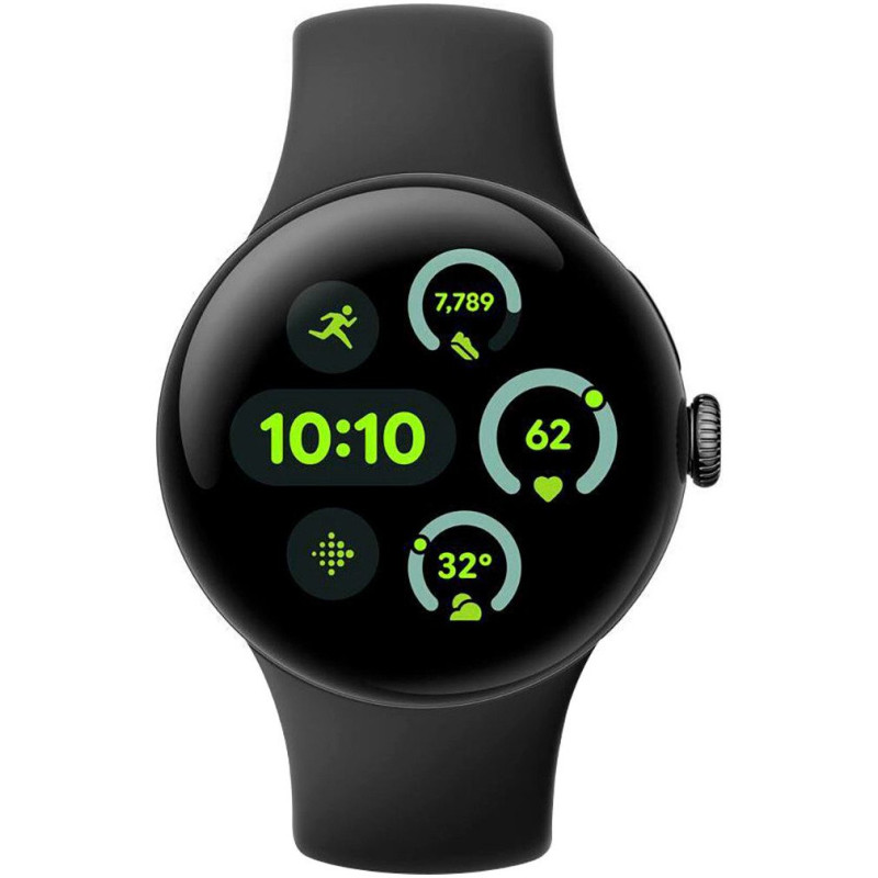 Смарт годинник Google Pixel Watch 3 Wi-Fi LTE 41mm Matte Black/Obsidian Band JP 840353907430