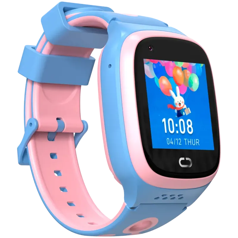 Смарт часы Canyon Kids Zefir KW49 E-SIM Pink/Blue (CNE-KW49PB)