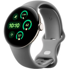 Смарт годинник Google Pixel Watch 3 Wi-Fi LTE 41mm Gold Case/Hazel Band JP 840353907478