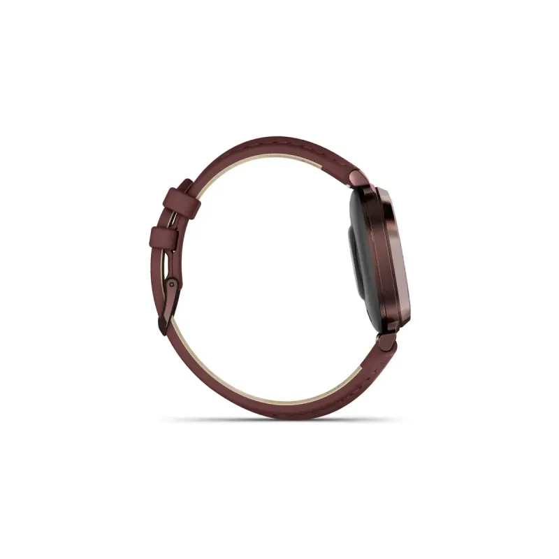 Смарт часы Garmin Lily 2 Classic Dark Bronze with Mulberry Leather Band (010-02839-03/61)