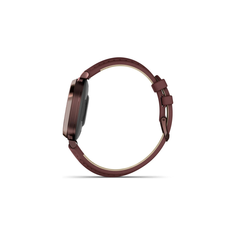 Смарт часы Garmin Lily 2 Classic Dark Bronze with Mulberry Leather Band (010-02839-03/61)