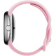 Смарт годинник Google Pixel Watch 3 Wi-Fi LTE 41mm Polished Silver/Rose Quartz Band JP 840353907416