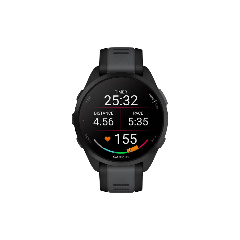Смарт часы Garmin Forerunner 165 Black/Slate Gray (010-02863-20/A0/AC)