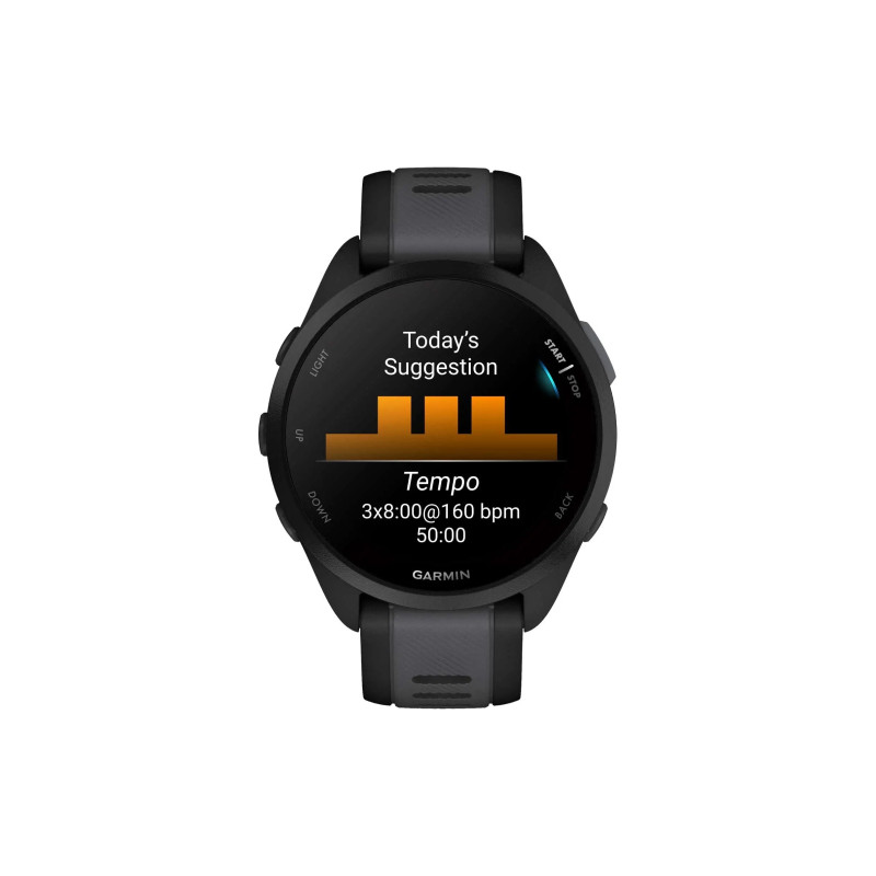 Смарт часы Garmin Forerunner 165 Black/Slate Gray (010-02863-20/A0/AC)