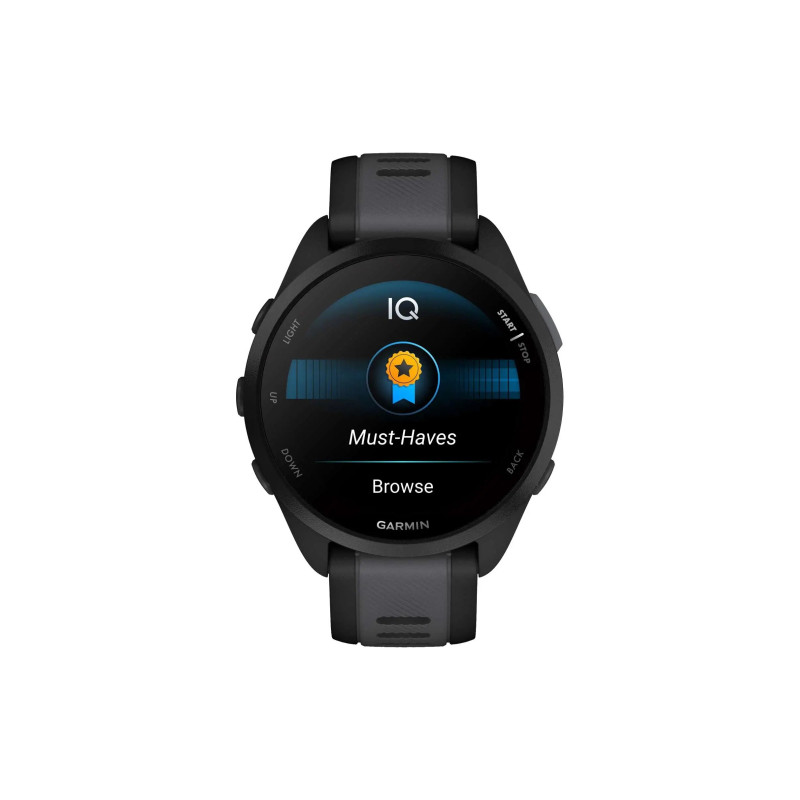 Смарт часы Garmin Forerunner 165 Black/Slate Gray (010-02863-20/A0/AC)