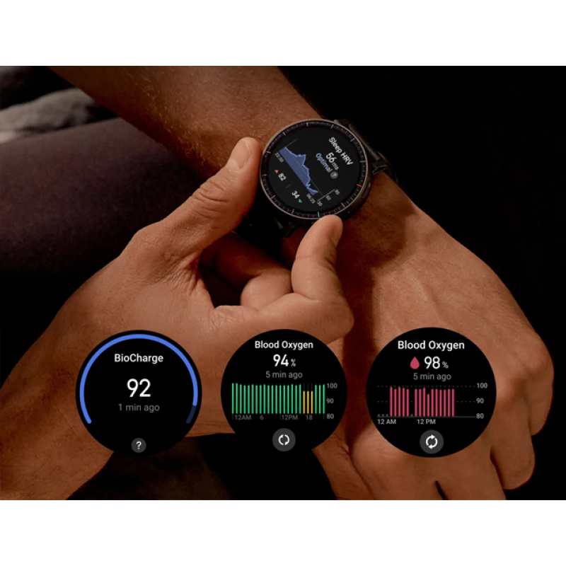 Смарт годинник Amazfit Active Max Black (W2557AP1N)