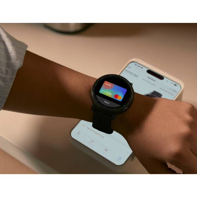 Смарт годинник Amazfit Active Max Black (W2557AP1N)