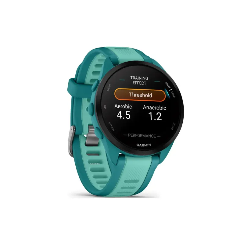 Смарт годинник Garmin Forerunner 165 Music Turquoise/Aqua (010-02863-32/B2)