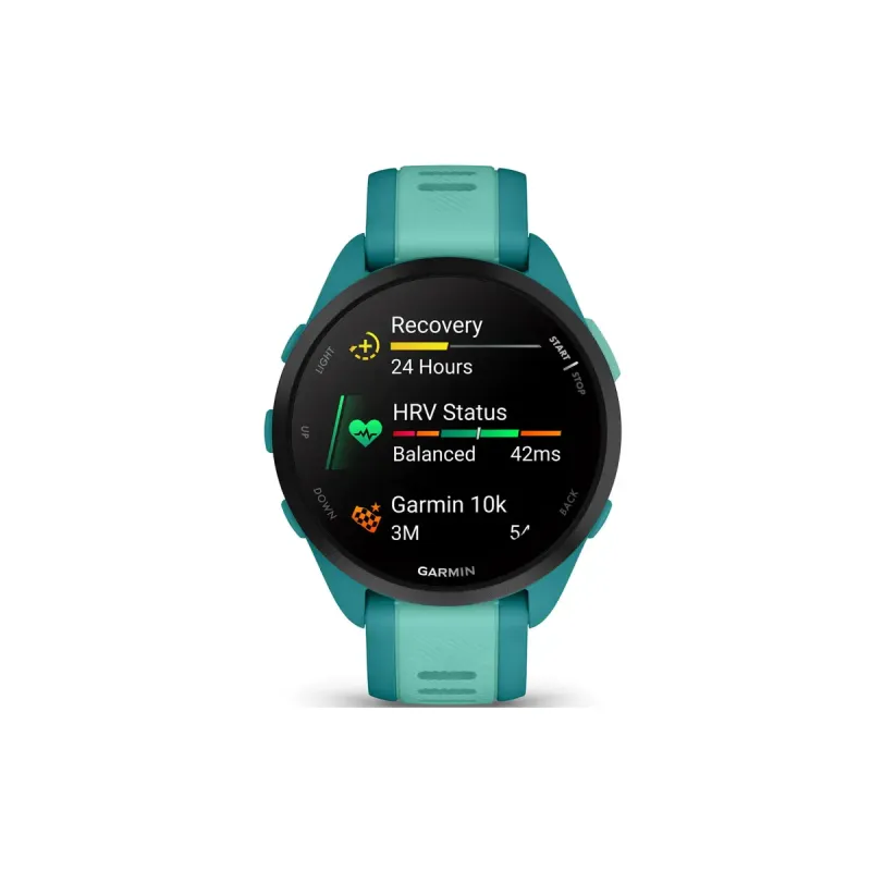 Смарт годинник Garmin Forerunner 165 Music Turquoise/Aqua (010-02863-32/B2)