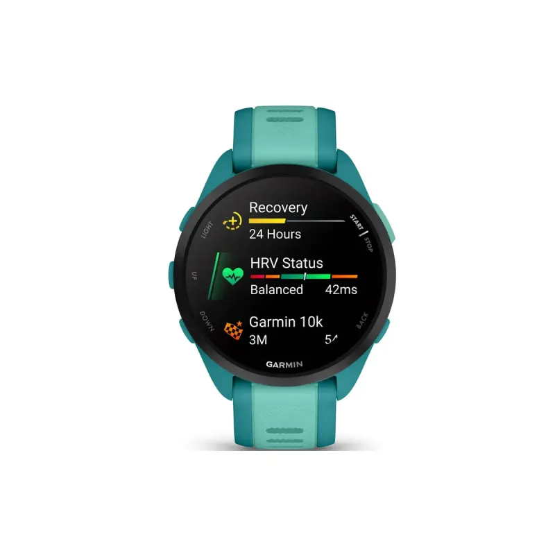 Смарт годинник Garmin Forerunner 165 Music Turquoise/Aqua (010-02863-32/B2)