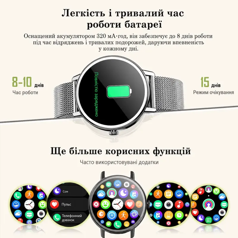 Смарт часы Blackview X30 Black 6931548327073