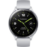 Xiaomi Watch 2 Sliver Case With Gray TPU Strap (BHR8034GL)