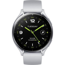 Xiaomi Watch 2 Sliver Case With Gray TPU Strap (BHR8034GL)