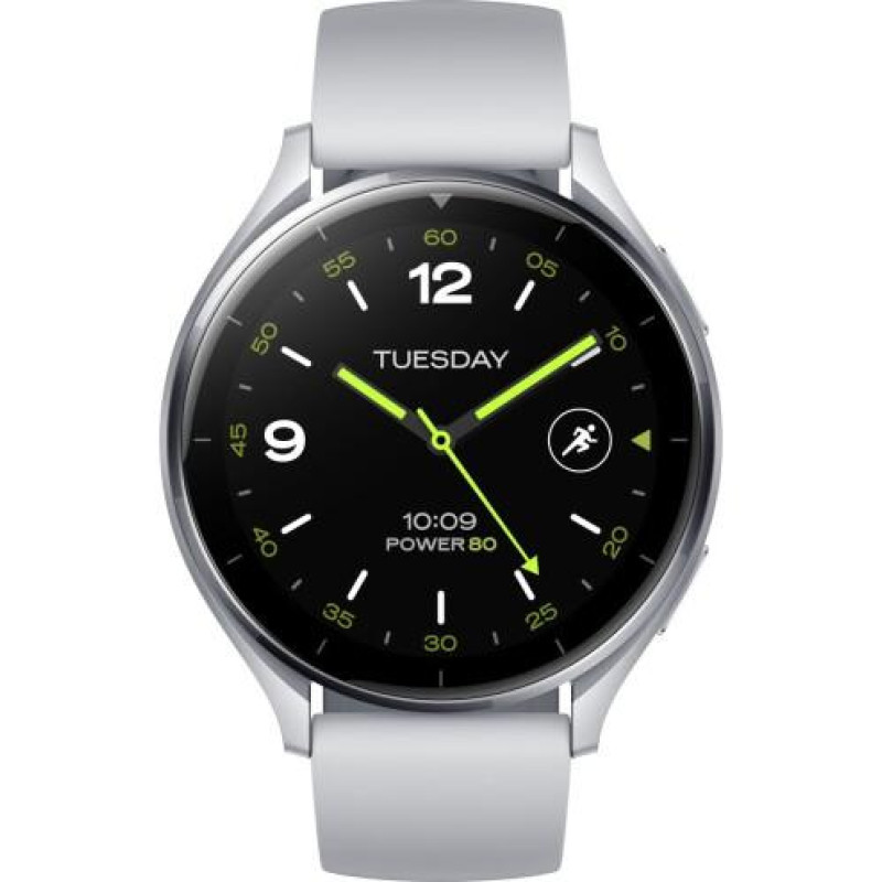 Xiaomi Watch 2 Sliver Case With Gray TPU Strap (BHR8034GL)