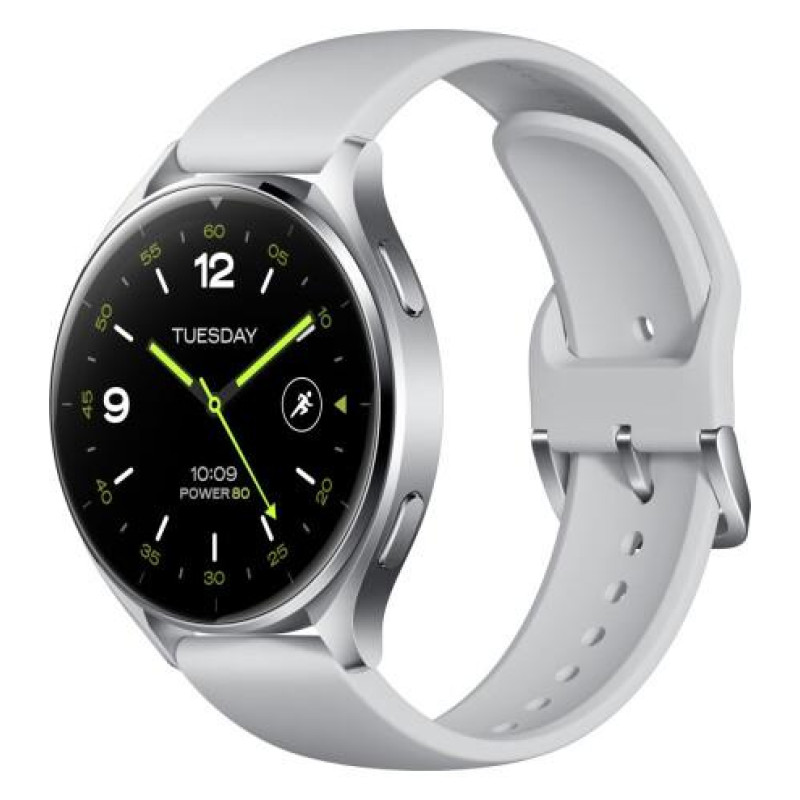 Xiaomi Watch 2 Sliver Case With Gray TPU Strap (BHR8034GL)