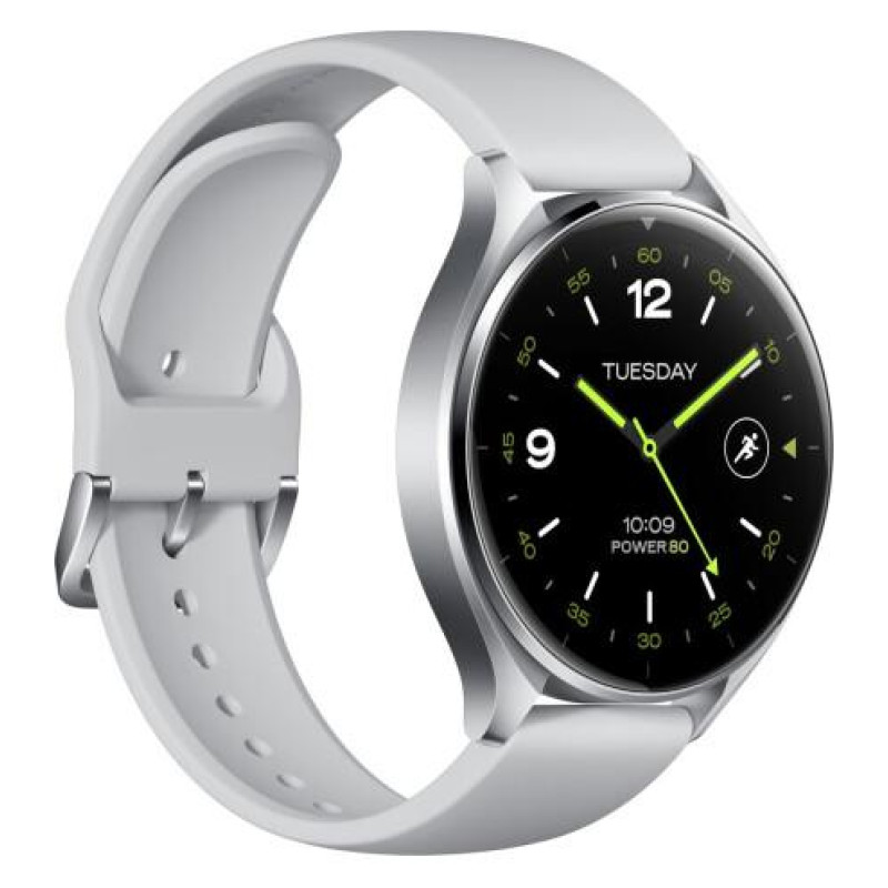 Xiaomi Watch 2 Sliver Case With Gray TPU Strap (BHR8034GL)
