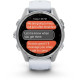 Смарт часы Garmin Fenix 8 43mm AMOLED Silver with Whitestone Silicone Band (010-02903-00/06)