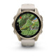 Смарт часы Garmin Fenix 8 43mm AMOLED Sapphire Soft Gold w. Fog Gray/Dark Sandstone S. Band (010-02903-10/11/18)