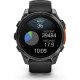 Смарт часы Garmin Fenix 8 47mm AMOLED Slate Gray with Black Silicone Band (010-02904-00/29)