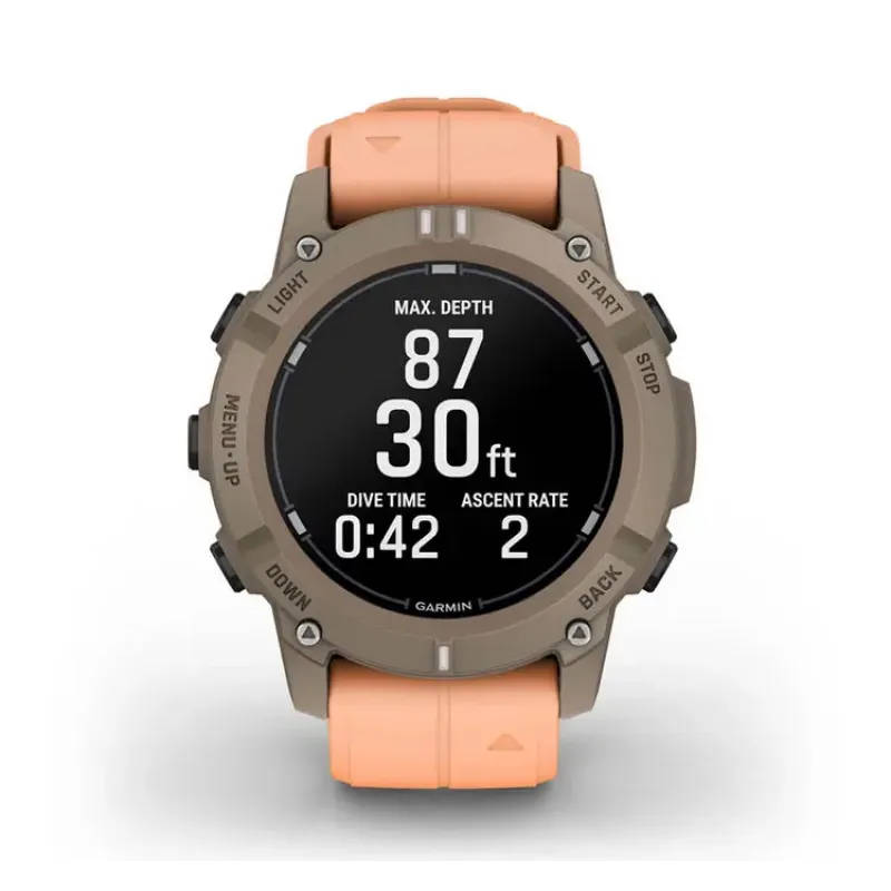 Смарт часы Garmin Descent G2 Paloma with Shell Pink Band (010-02986-01)