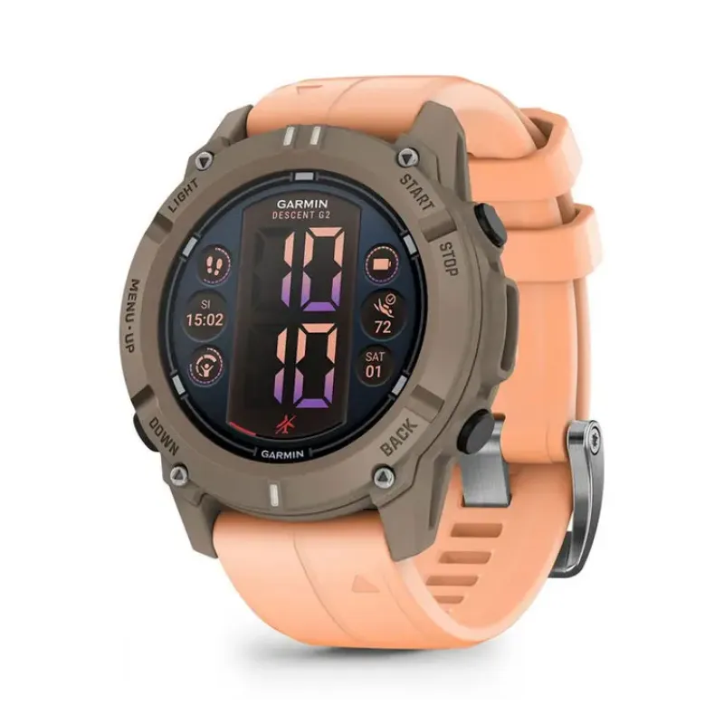 Смарт часы Garmin Descent G2 Paloma with Shell Pink Band (010-02986-01)