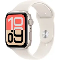 Смарт часы Apple Watch SE 3 GPS 44mm Starlight Alu. Case w. Starlight S. Band - S/M (MEHG4RK/A)
