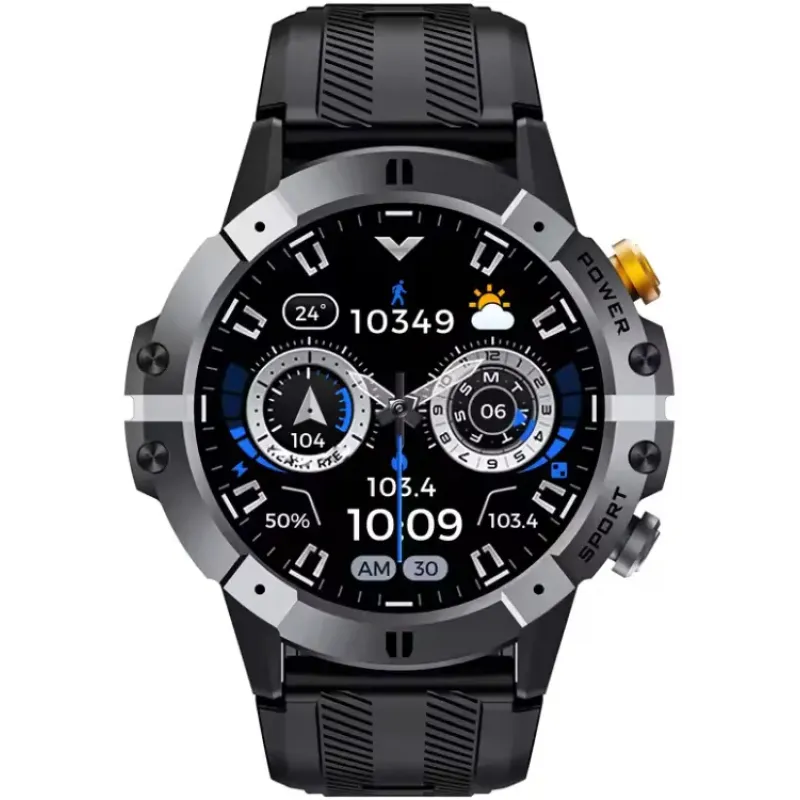 Смарт годинник Oukitel BT15 SIlver 6941749851048