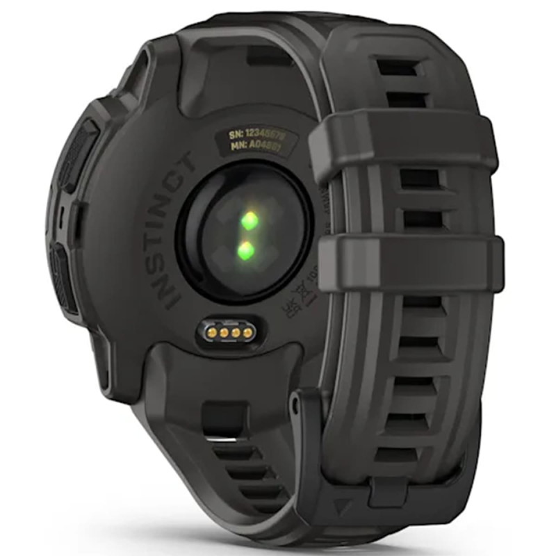 Смарт часы Garmin Instinct E 45mm Black with Charcoal Band (010-02933-00/13)