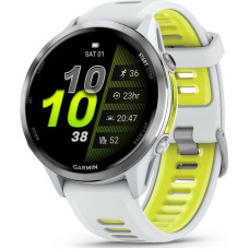 Смарт часы Garmin Forerunner 970 Titanium w. Whitestone Case and Whitestone/T. Amp Yellow Band (010-02969-01/11/61)