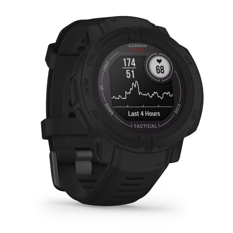 Смарт годинник Garmin Instinct 2 Solar - Tactical Edition Black (010-02627-03)