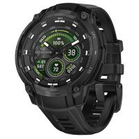 Смарт годинник Garmin Instinct Crossover AMOLED Tactical Black with Black Silicone (010-03398-42)