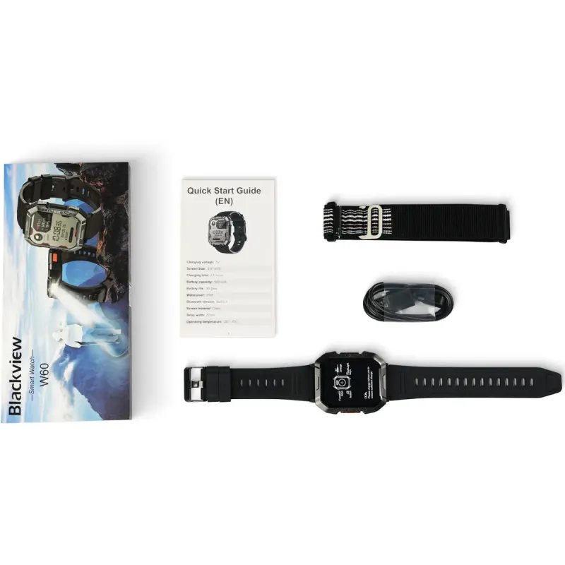 Смарт часы Blackview W60 Black 6931548317715