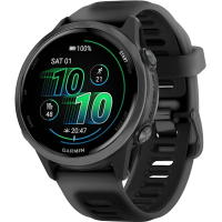 Смарт часы Garmin Forerunner 570 42mm Slate Gray Aluminum w. Translucent Black/Black Band (010-02970-00/40)