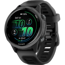 Смарт часы Garmin Forerunner 570 42mm Slate Gray Aluminum w. Translucent Black/Black Band (010-02970-00/40)