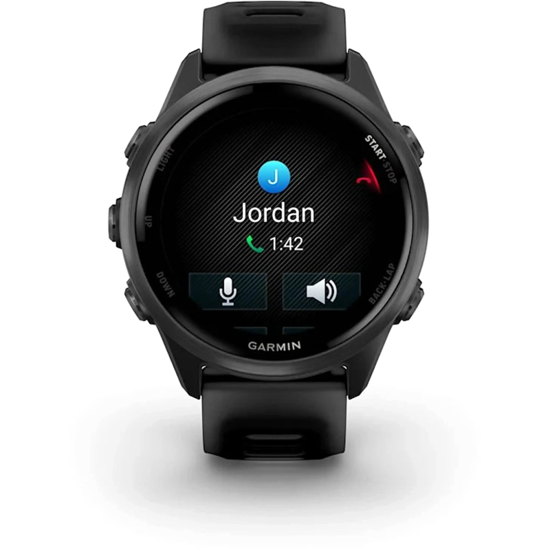 Смарт часы Garmin Forerunner 570 42mm Slate Gray Aluminum w. Translucent Black/Black Band (010-02970-00/40)