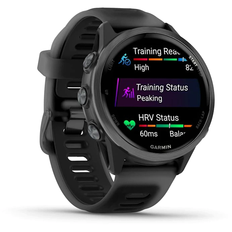 Смарт часы Garmin Forerunner 570 42mm Slate Gray Aluminum w. Translucent Black/Black Band (010-02970-00/40)