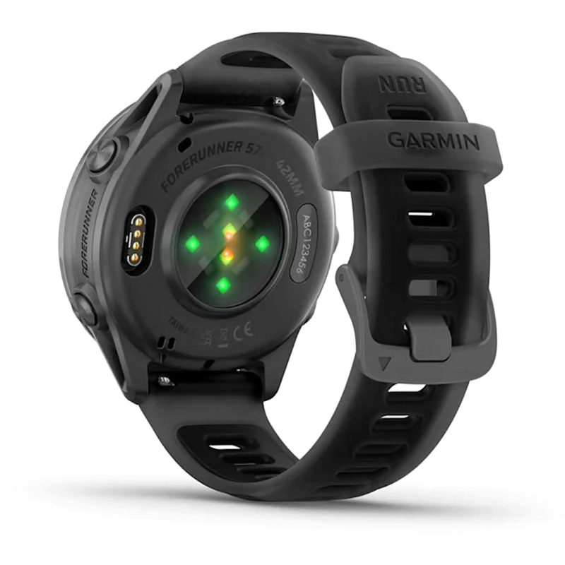 Смарт часы Garmin Forerunner 570 42mm Slate Gray Aluminum w. Translucent Black/Black Band (010-02970-00/40)