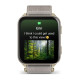 Смарт часы Garmin Venu X1 Soft Gold Titanium with French Grey Nylon (010-02980-33)