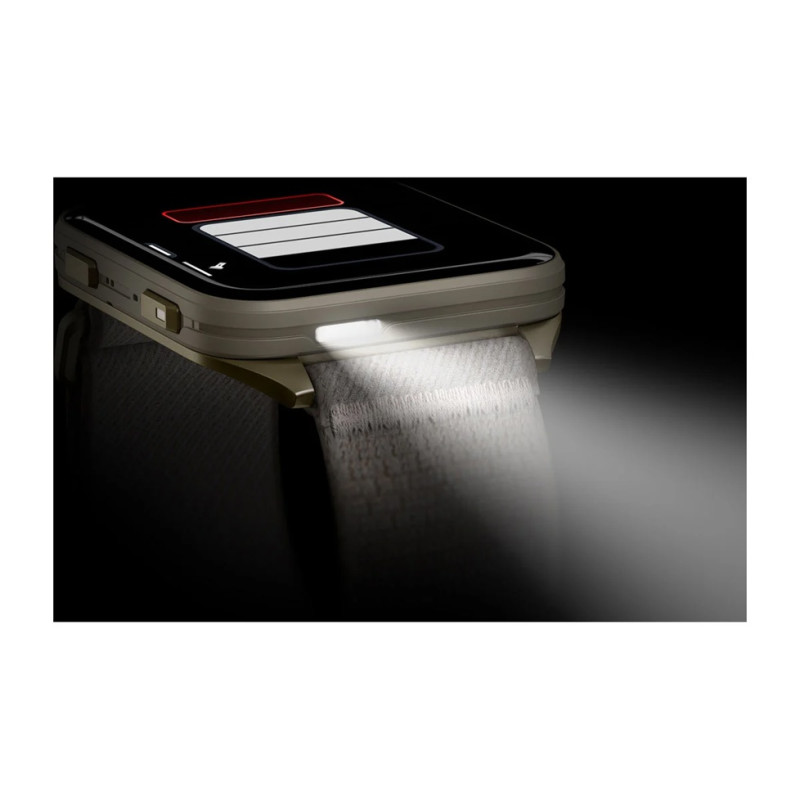 Смарт часы Garmin Venu X1 Soft Gold Titanium with French Grey Nylon (010-02980-33)