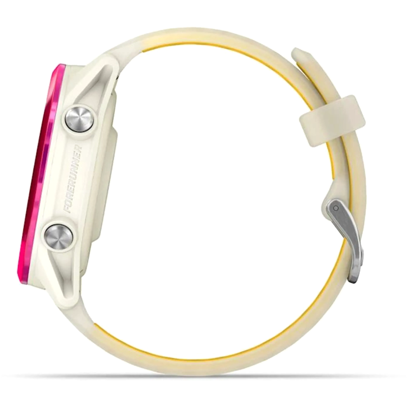 Смарт часы Garmin Forerunner 570 42mm Raspberry Aluminum w. Translucent Bone/Mango Band (010-02970-02/42)