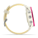 Смарт часы Garmin Forerunner 570 42mm Raspberry Aluminum w. Translucent Bone/Mango Band (010-02970-02/42)