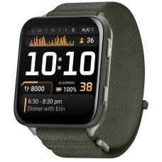 Смарт часы Garmin Venu X1 Moss Titanium with Moss Nylon (010-02980-23)