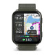 Смарт часы Garmin Venu X1 Moss Titanium with Moss Nylon (010-02980-23)