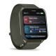 Смарт часы Garmin Venu X1 Moss Titanium with Moss Nylon (010-02980-23)